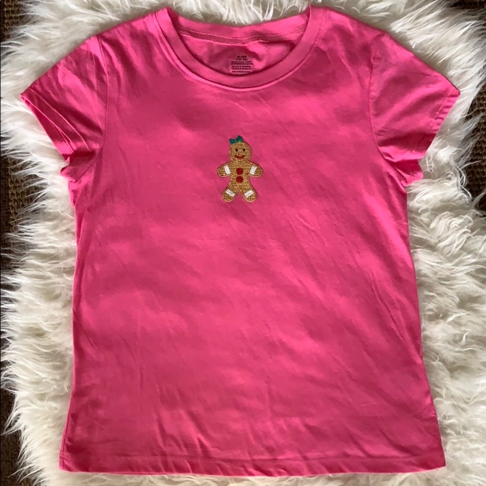 Pink Ginger bread t-shirt